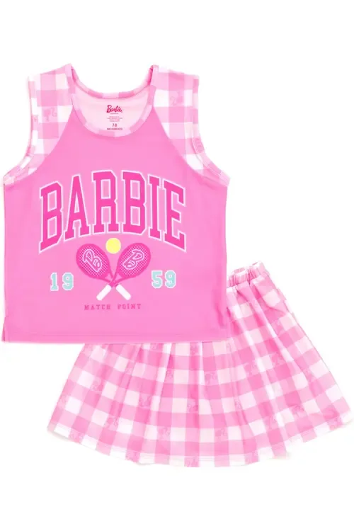 2-Piece Tank Top and Skort Set by Barbie