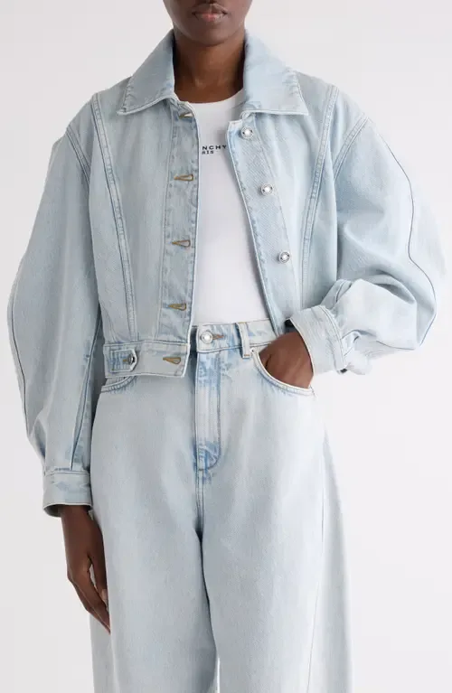 Cocoon Reversed Denim Jacket by Givenchy