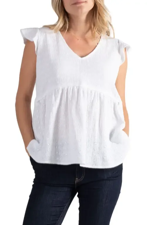 Butterfly Top for Pregnancy and Breastfeeding Suzanne by Cache Coeur