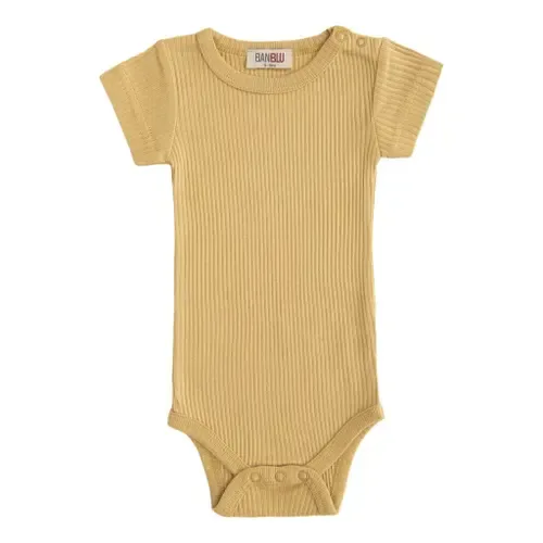 Short Sleeved Modal Bodysuit by Banblu