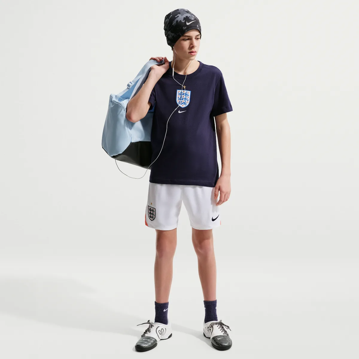 England 2026 Stadium Home Nike Dri-FIT Soccer Replica Shorts by Nike