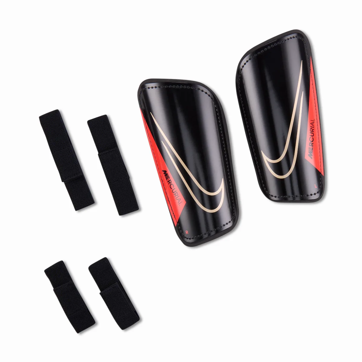 Mercurial Hardshell Soccer Shin Guards by Nike