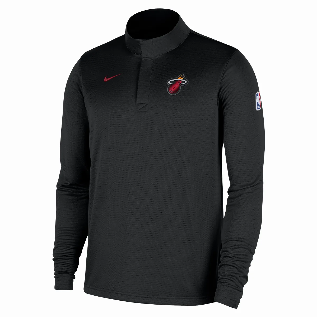 Miami Heat Dri-FIT NBA 1/4-Zip Long-Sleeve Top by Nike