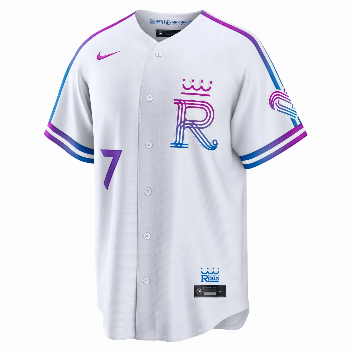 Bobby Witt Jr. Kansas City Royals City Connect MLB Stadium Jersey by Nike