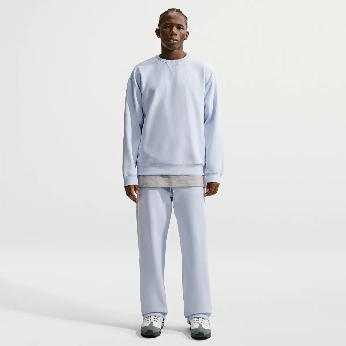 Solo Swoosh Fleece Open-Hem Pants by Nike
