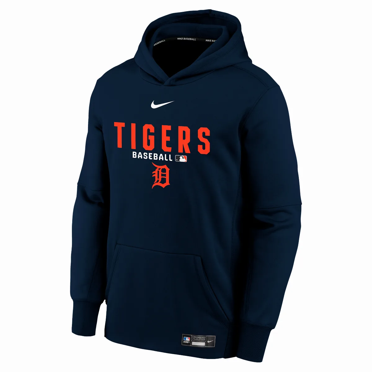 Detroit Tigers Authentic Collection Therma-FIT MLB Pullover Hoodie by Nike