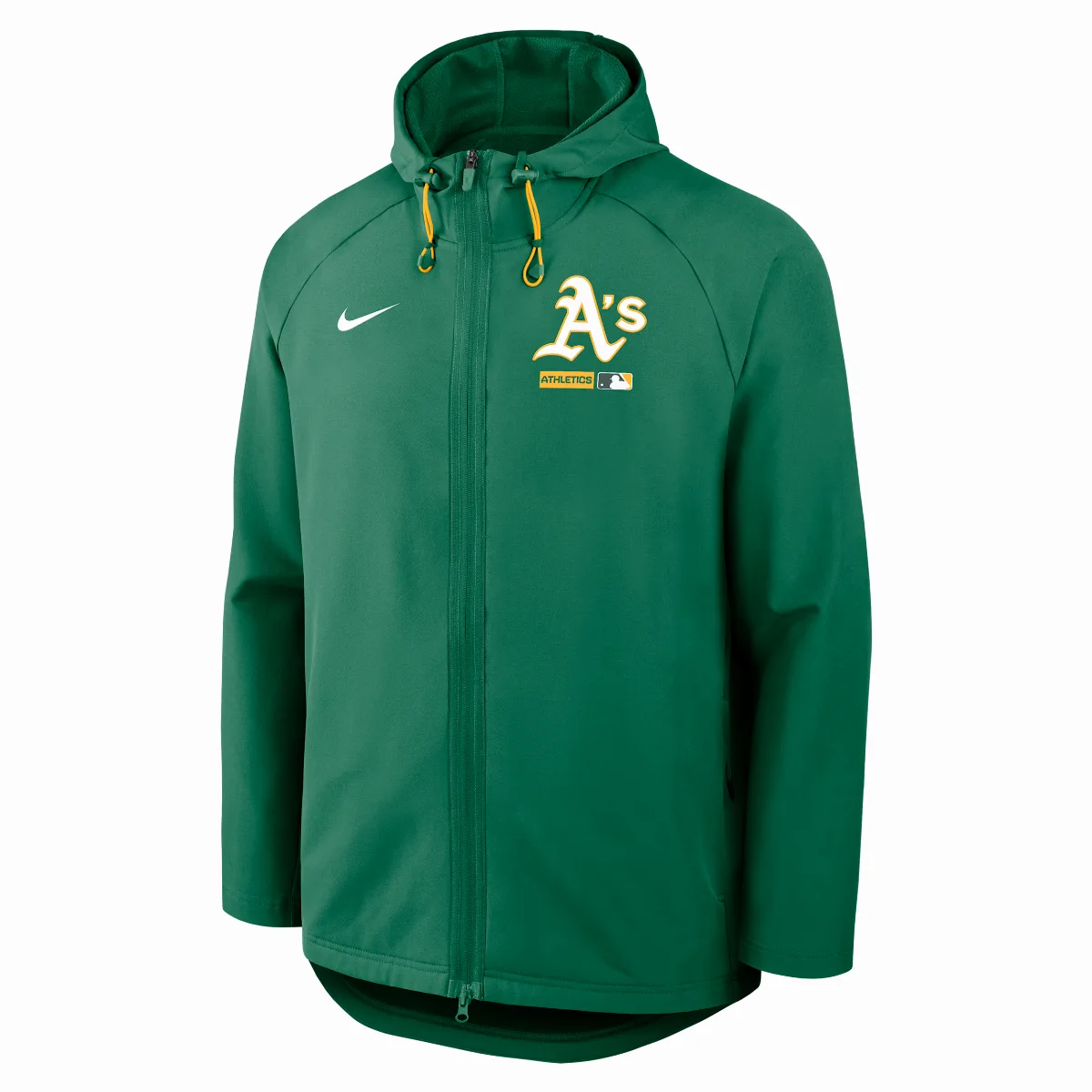 Athletics Authentic Collection Therma-FIT MLB Full-Zip Hooded Jacket by Nike