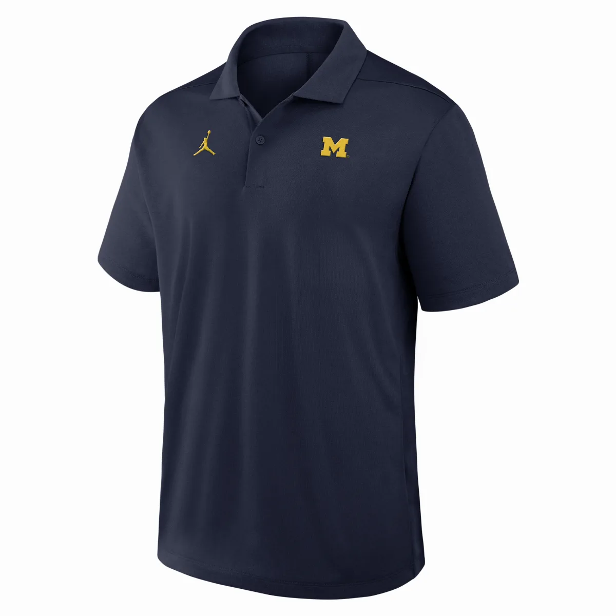 Michigan Primetime Victory Plus Jordan Brand Dri-FIT College Polo by Jordan