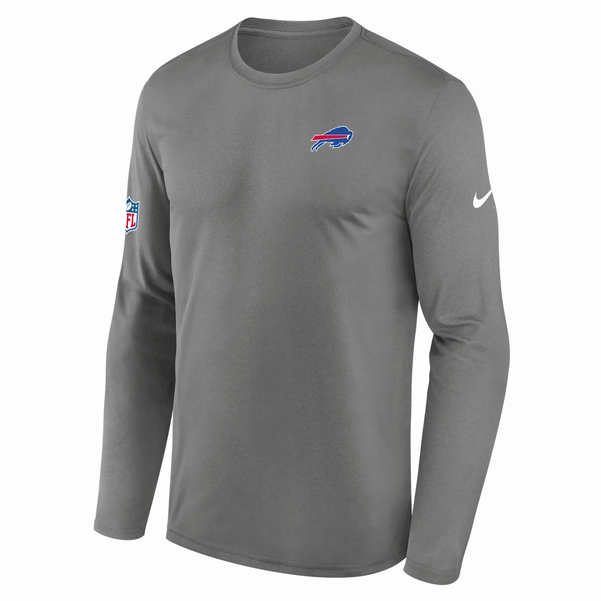 Buffalo Bills Alt Legend Small Logo Dri-FIT NFL Long-Sleeve T-Shirt by Nike