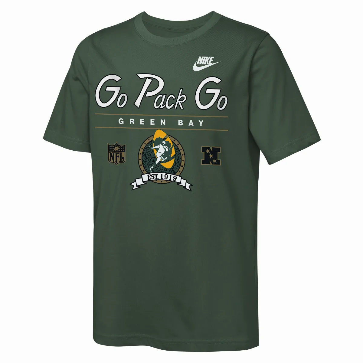 Bay Packers Rewind Hometown Slub Dri-FIT NFL T-Shirt by Nike