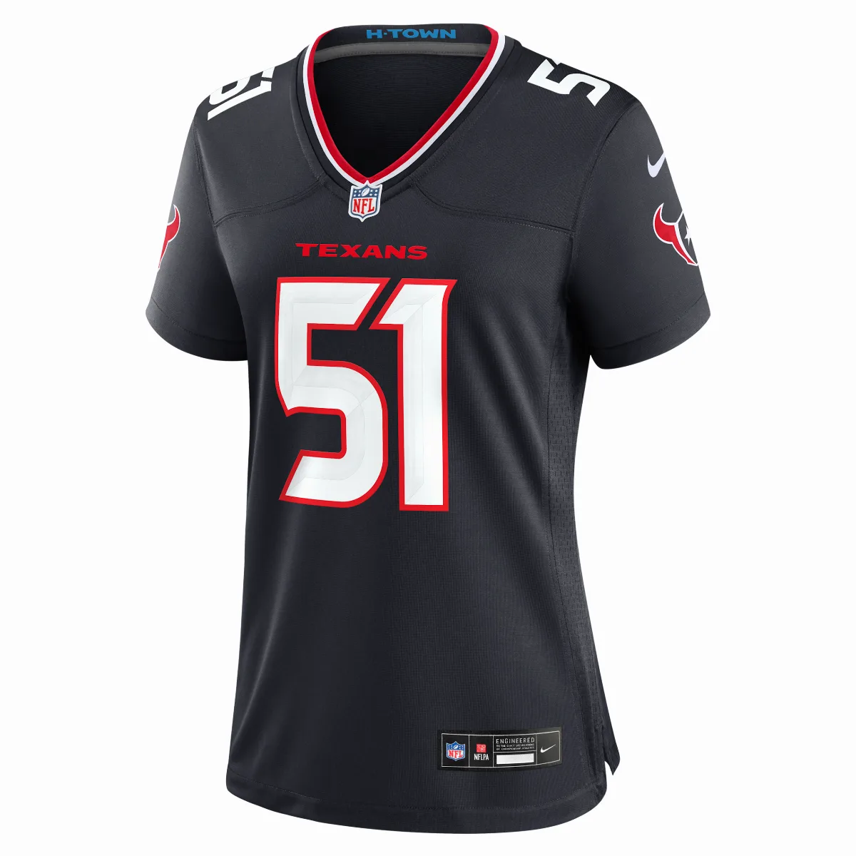 Will Anderson Jr. Houston Texans NFL Game Football Jersey