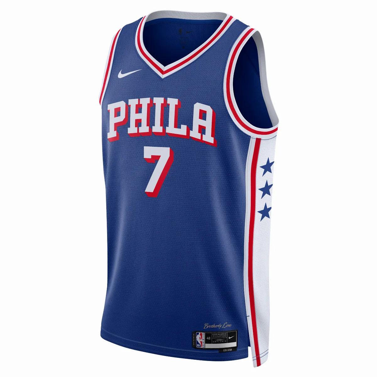 Jaylen Brown Philadelphia 76ers Icon Edition Dri-FIT NBA Swingman Jersey by Nike