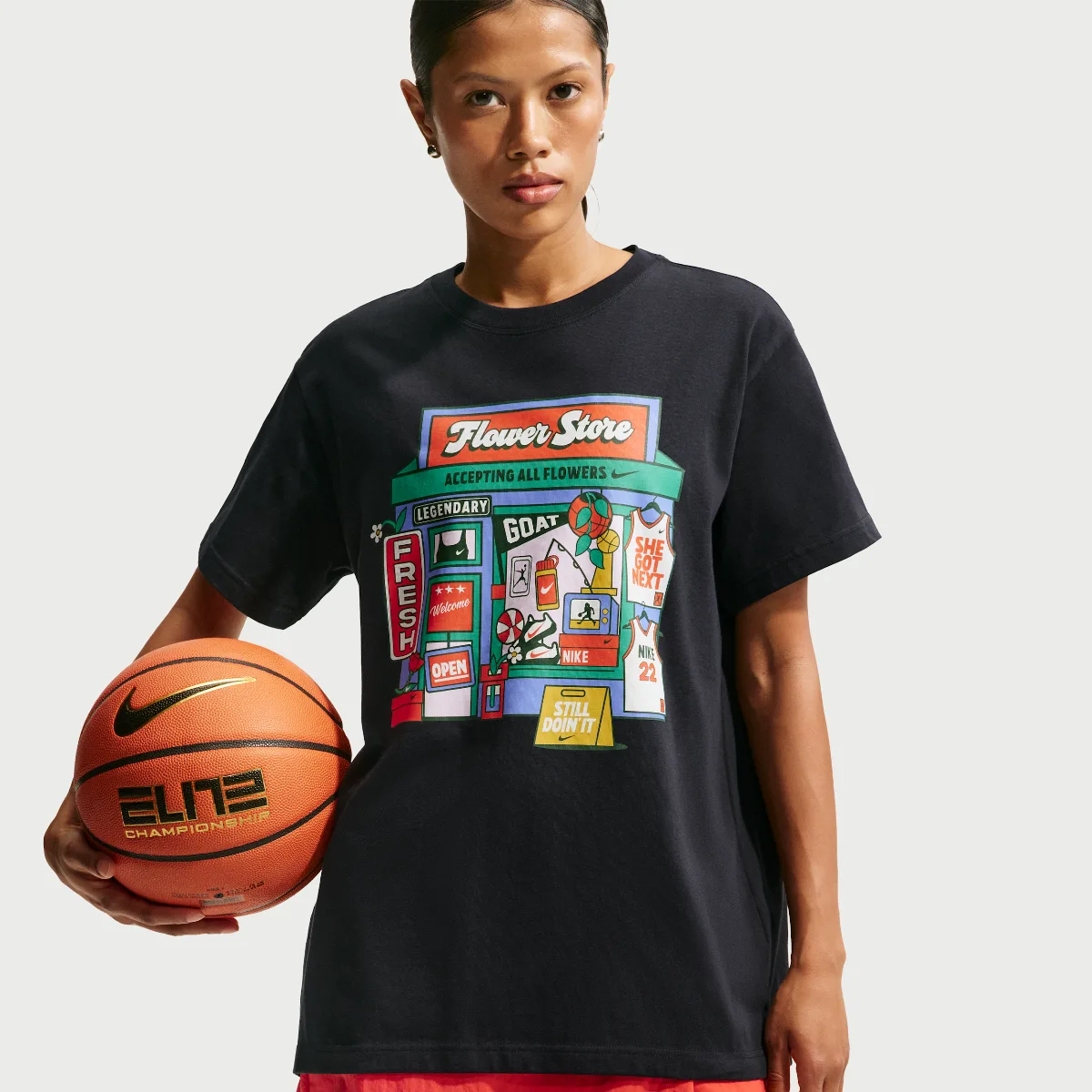 Oversized Graphic T-Shirt by Nike