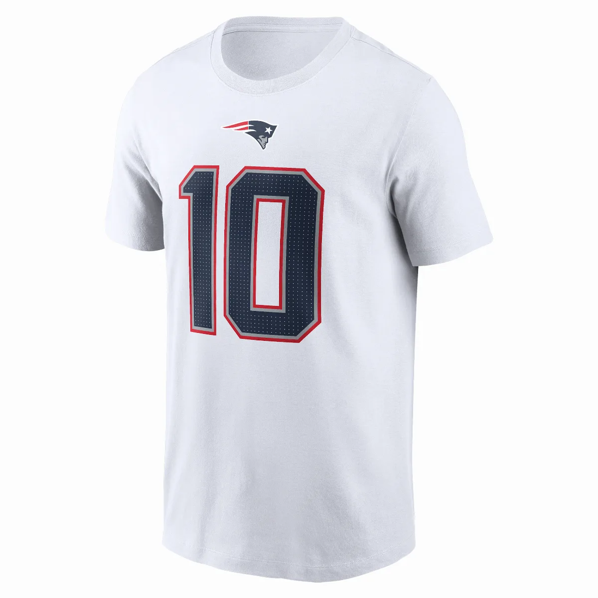 Drake Maye New England Patriots NFL T-Shirt by Nike