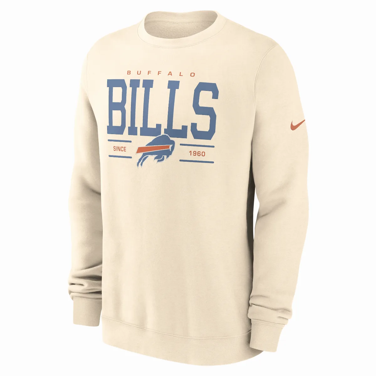 Buffalo Bills Club NFL Pullover Crew by Nike