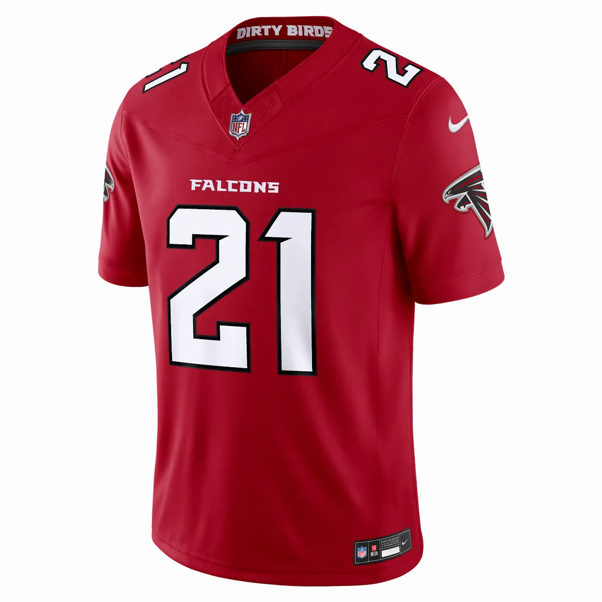 Deion Sanders Atlanta Falcons Retired Dri-FIT NFL Stitched Limited Jersey by Nike