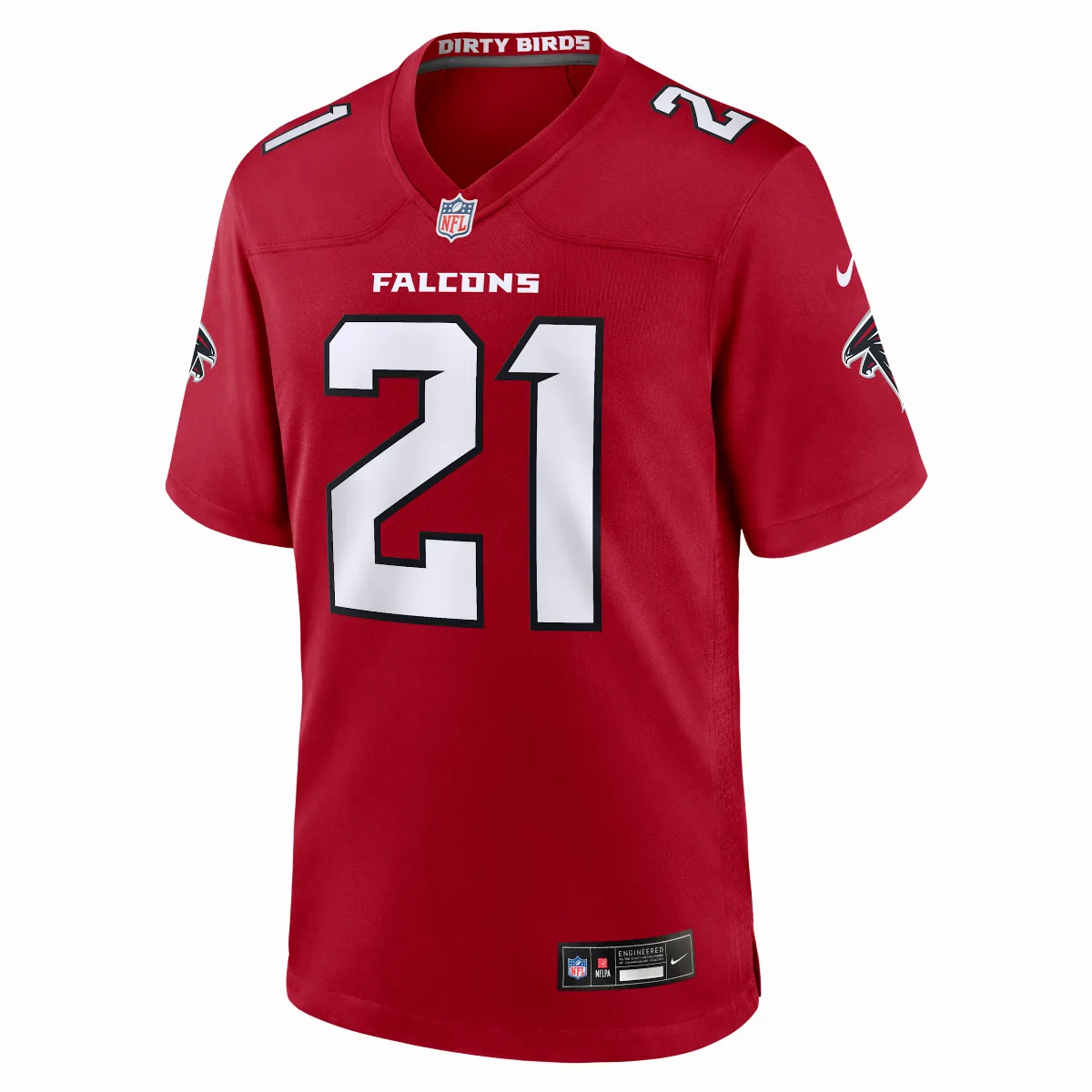Deion Sanders Atlanta Falcons Retired NFL Game Jersey by Nike