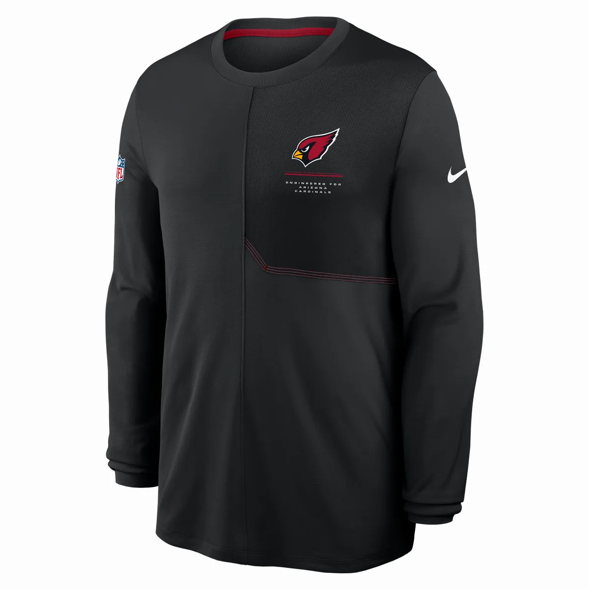 Arizona Cardinals Sideline Coach Dri-FIT NFL Long-Sleeve Top by Nike