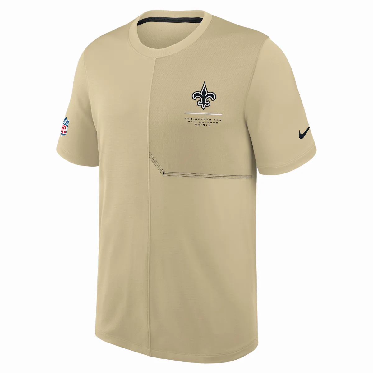 New Orleans Saints Sideline Coach Dri-FIT NFL Top by Nike
