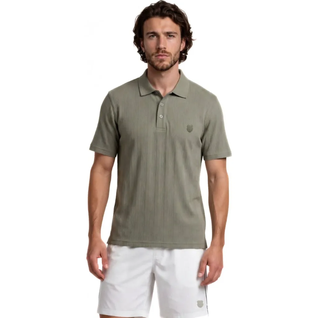 Drift Active Short Sleeve Seamless Polo by K-Swiss