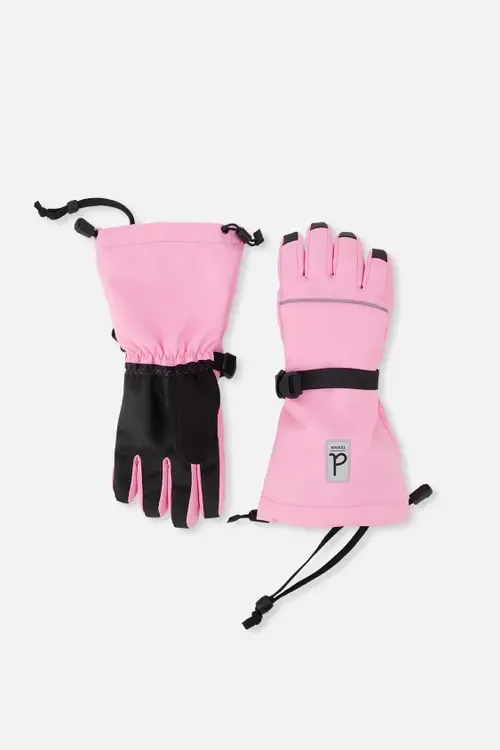 Teknik Wrist Strap Microfiber Lined Winter Gloves by Deux par Deux