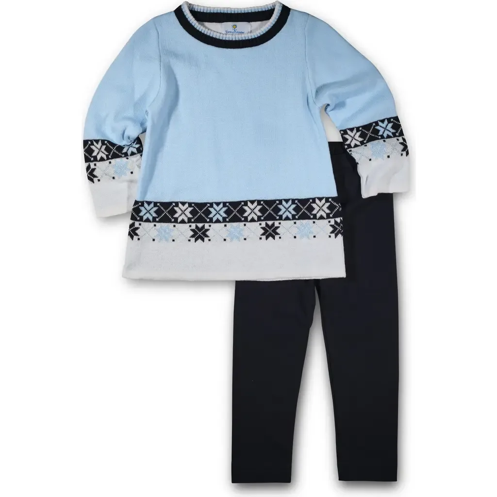 Sweater Tunic with Snowflakes and Leggings by Florence Eiseman