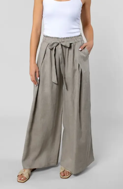 Linen Cabana Pant by LEISURE LAB