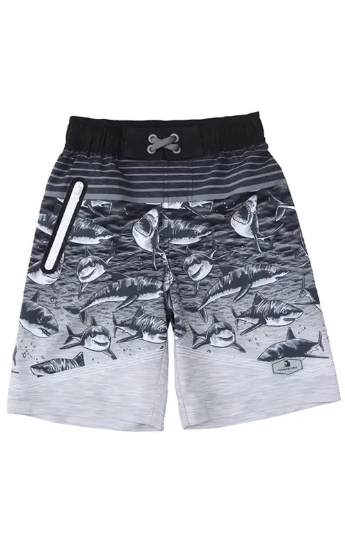 4-Way Stretch Swim Trunks with Mesh Lining by Rokka&Rolla