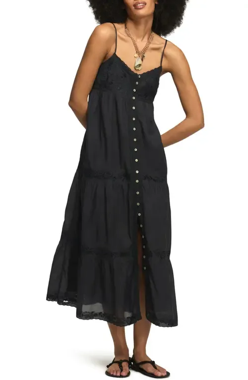 Eyelet Embroidery A-Line Dress by Lucky Brand