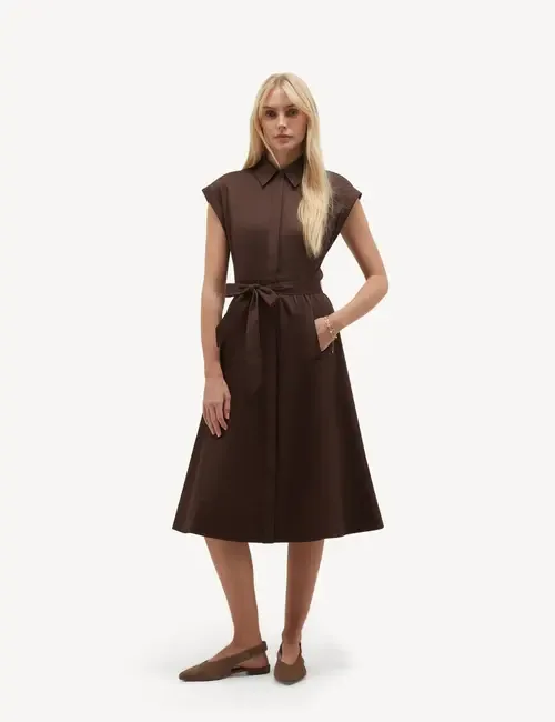 Kristen Belted Shirt Dress by HOBBS LONDON