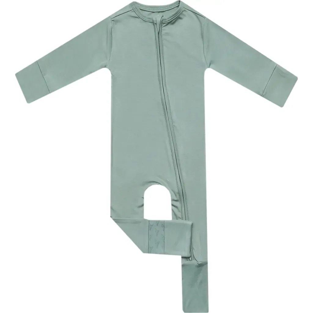 Convertible Zip-Up Footie by Copper Pearl