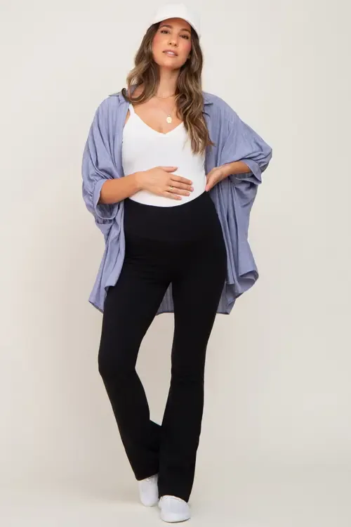 Flared Leggings by PinkBlush