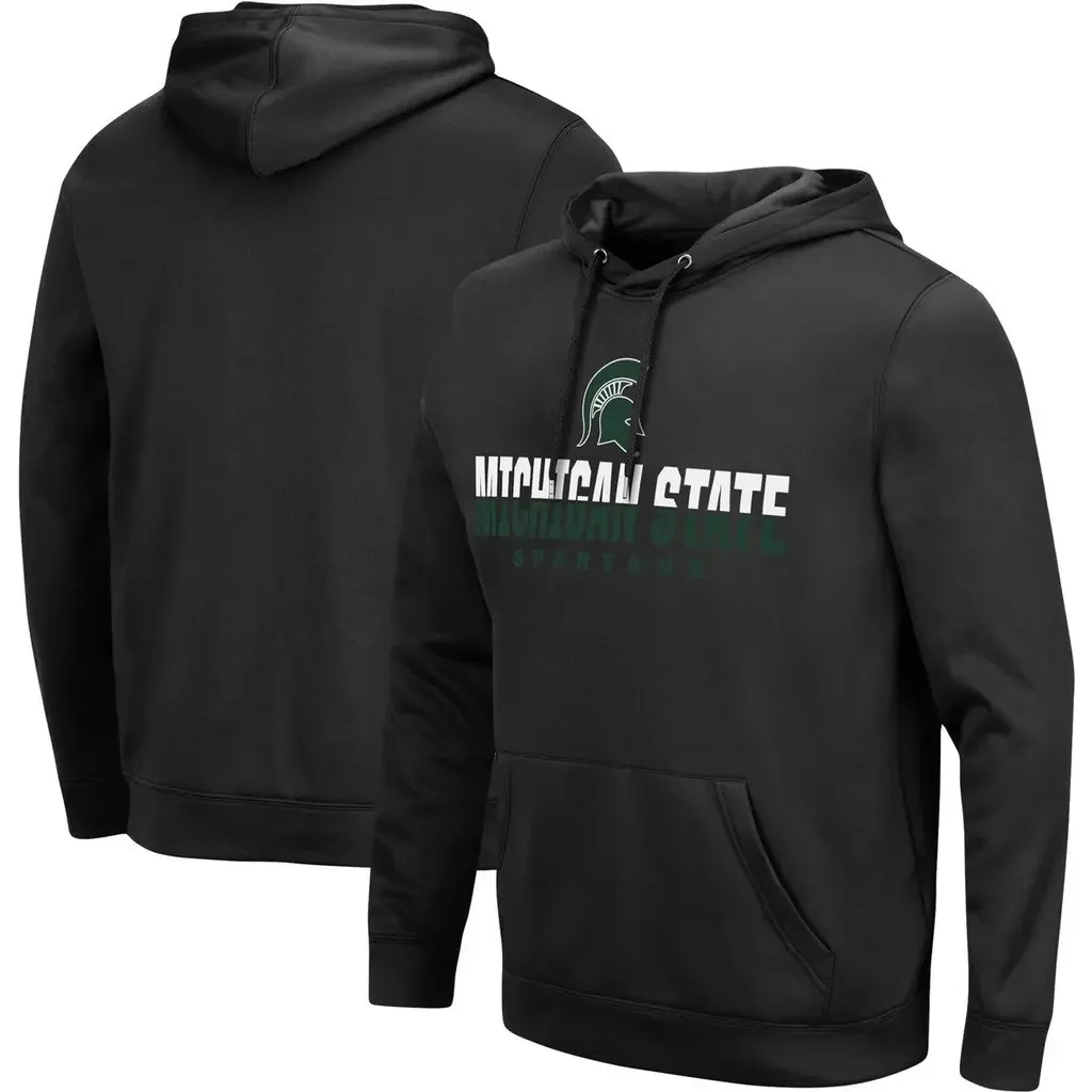 Colosseum Michigan State Spartans Lantern Pullover Hoodie by COLOSSEUM