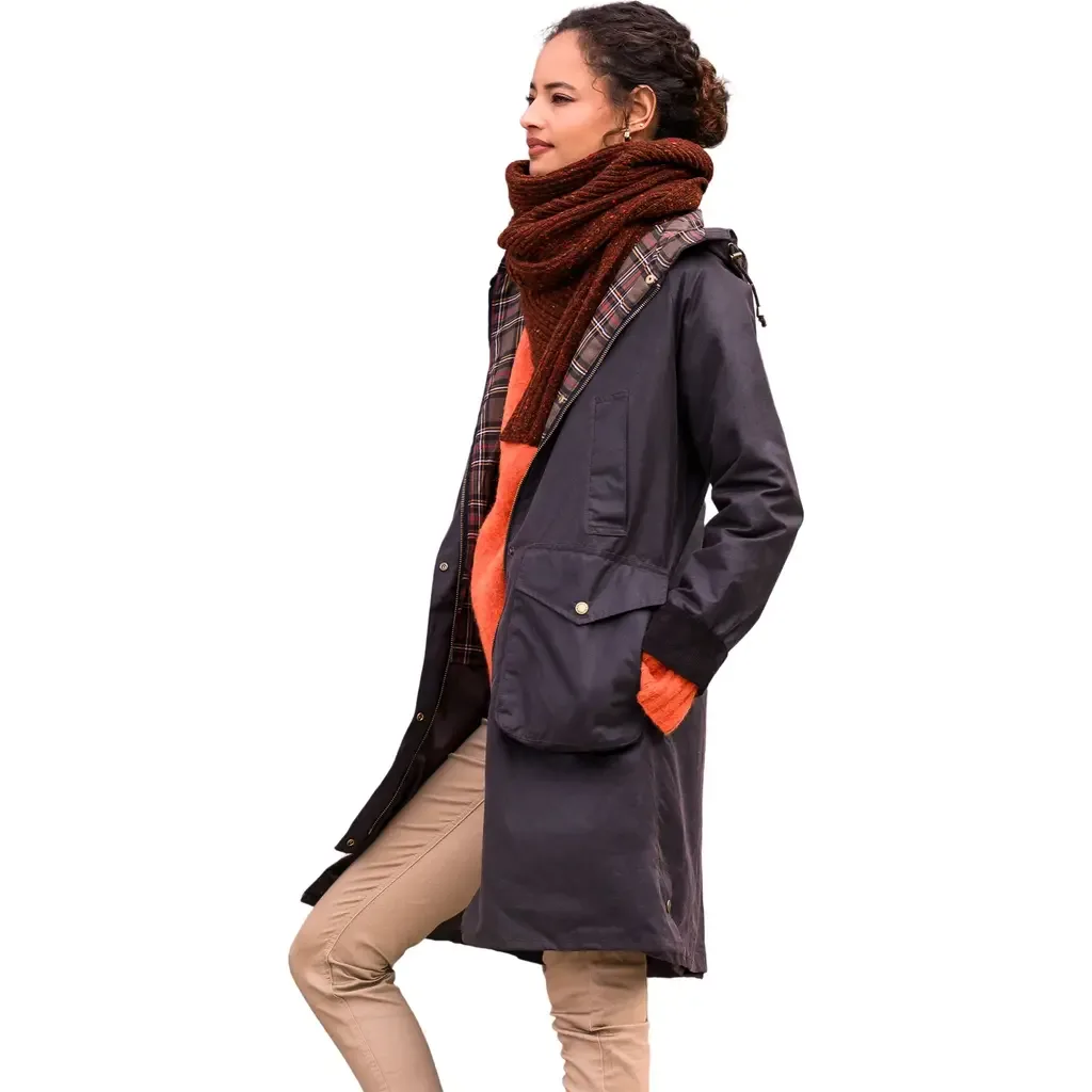 Wax Cotton Overcoat by Celtic & Co.
