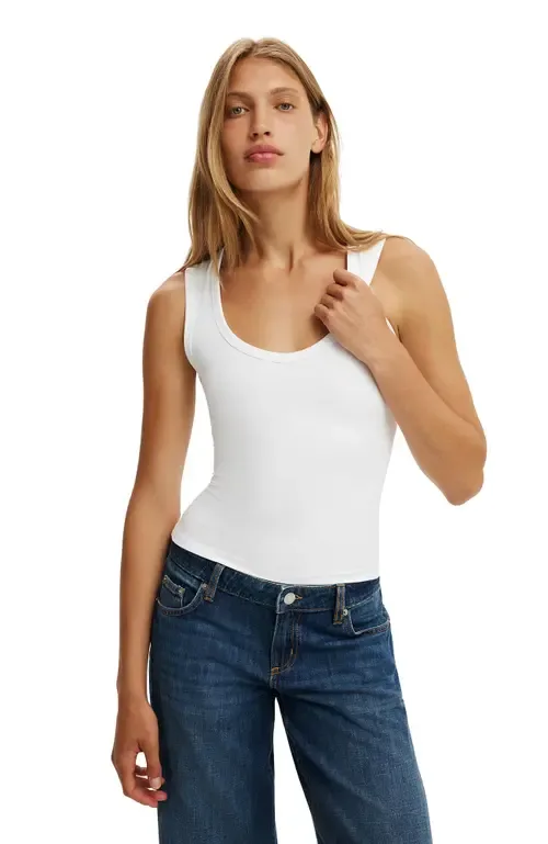 Hold Me V Neck Tank by Cotton On