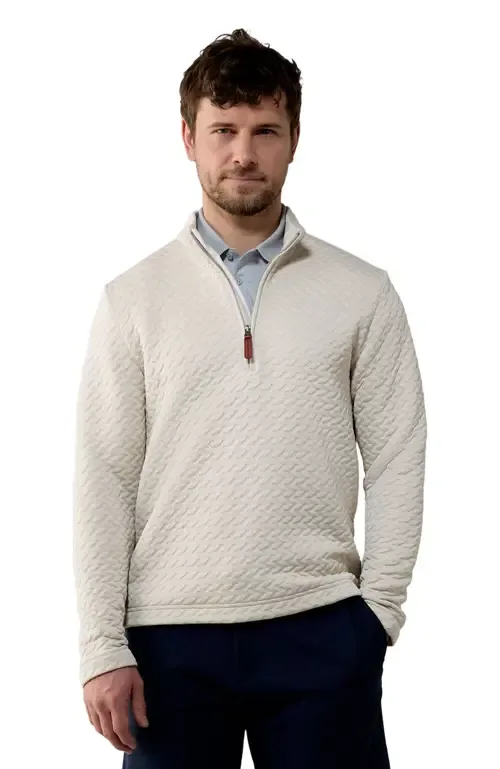 Last Stitch Quarter Zip by Cole Haan Golf Apparel