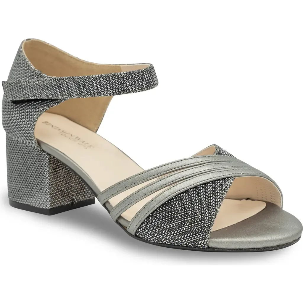 Champagne Ankle Strap Sandal