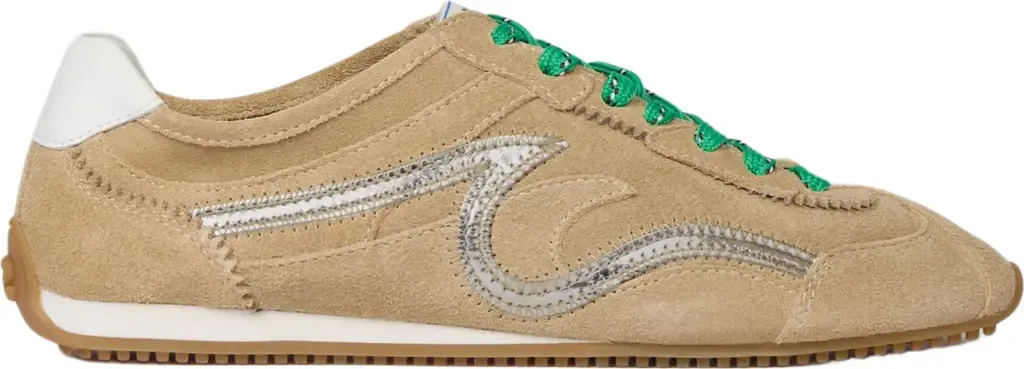 Light Wave Suede Trainers by SANDRO