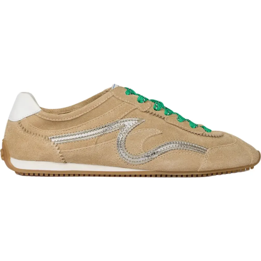 Light Wave Suede Trainers by SANDRO