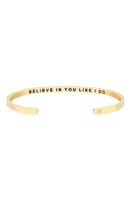 Believe in You Like I Do (within) Bracelet by Mantra