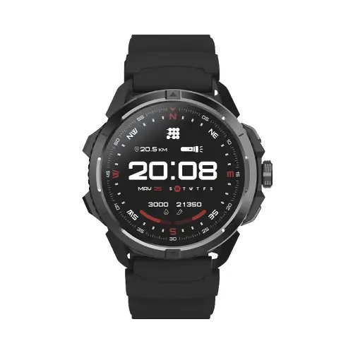 TERRA Rugged Smartwatch with Dual-Band GPS (L1+L5), 1.48 Inches Amoled by Cubitt