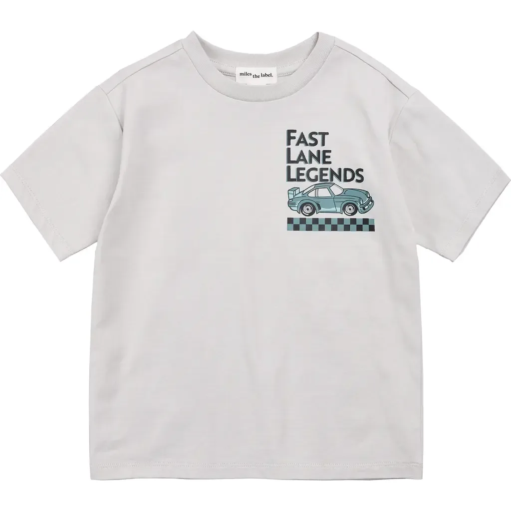 Organic Cotton Graphic T-Shirt by MILES THE LABEL