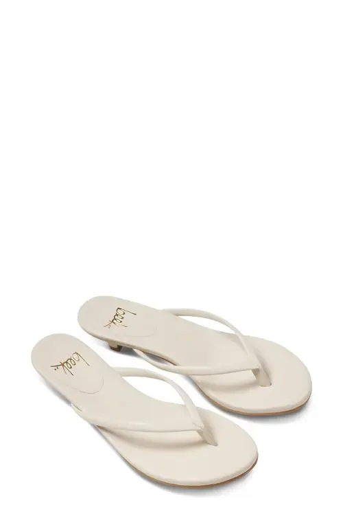Corella Kitten Heel Flip Flop