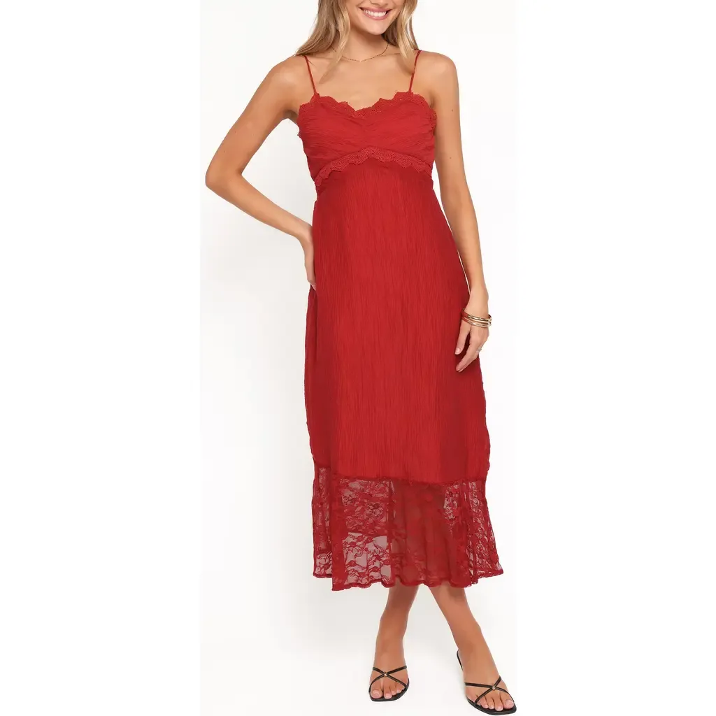 Winnie Lace Sleeveless Maxi Dress