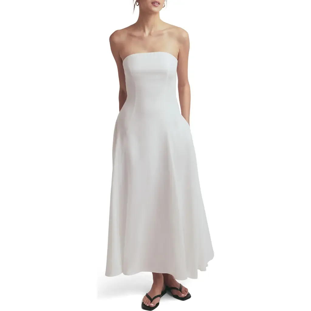 The Favorite Strapless Maxi Dress by Favorite Daughter