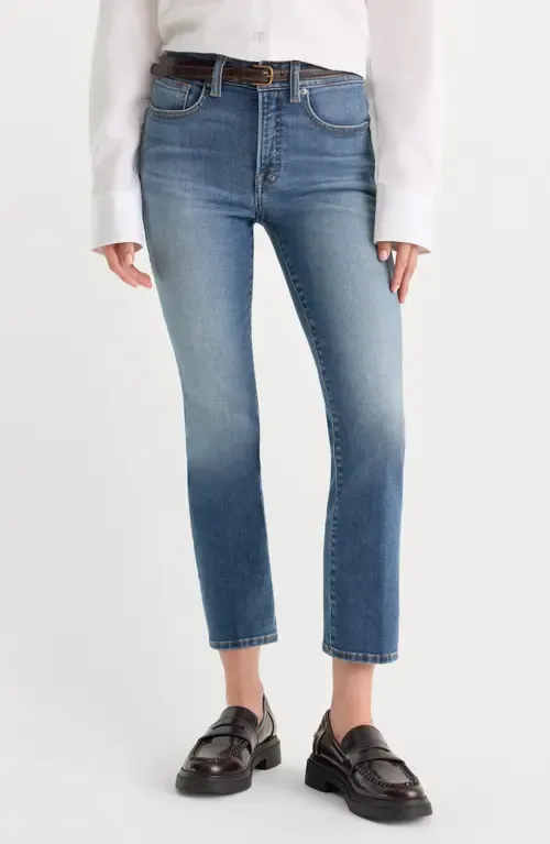 Good Legs High Waist Straight Leg Jeans
