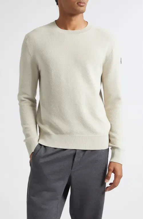 Cotton Crewneck Sweater by Moncler