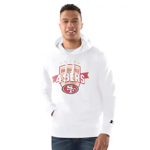 Starter San Francisco 49ers Vintage Pullover Hoodie by STARTER