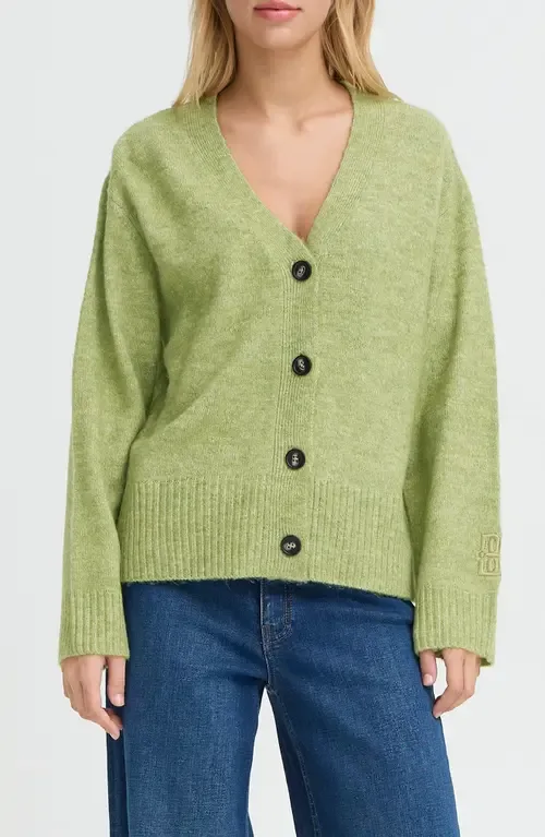 Ihbaling Button Front Sweater by ICHI