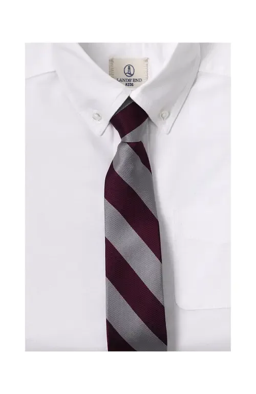 School Uniform Solid to Be Tied Tie by Lands' End